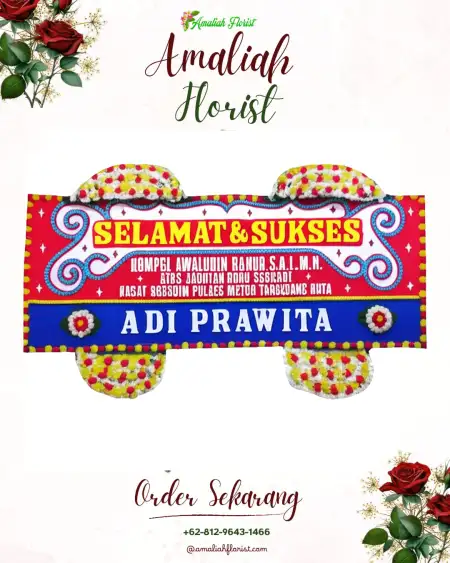 Papan Bunga Ucapan Selamat Blang Pidie